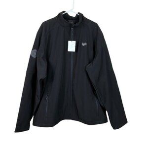 NEW Lyft 1K Rides Softshell Driver Fleece Lined Black Size 4XL